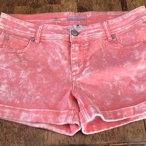 Junior celebrity pink jeans shorts